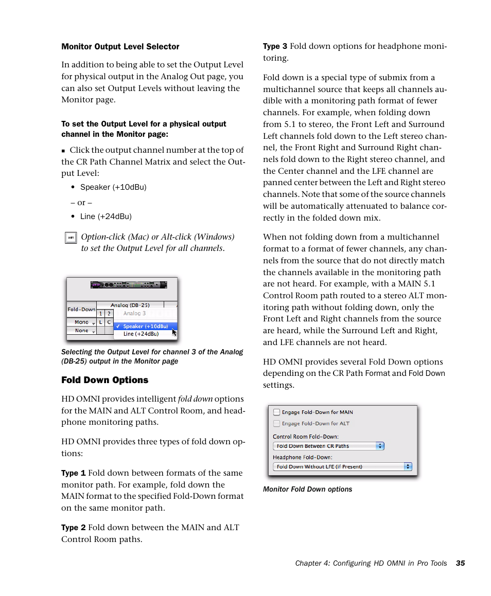 Avid HD OMNI Preamp, I/O, and Monitoring Pro Tools HD Series Interface User Manual | Page 39 / 71
