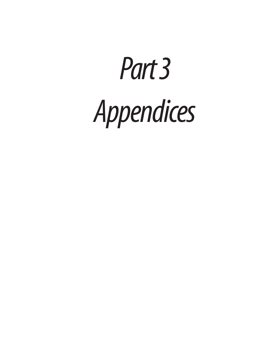 Part 3 appendices, Part 3: appendices | MOTU 828x 28x30 Audio Interface with ThunderTechnology User Manual | Page 119 / 128