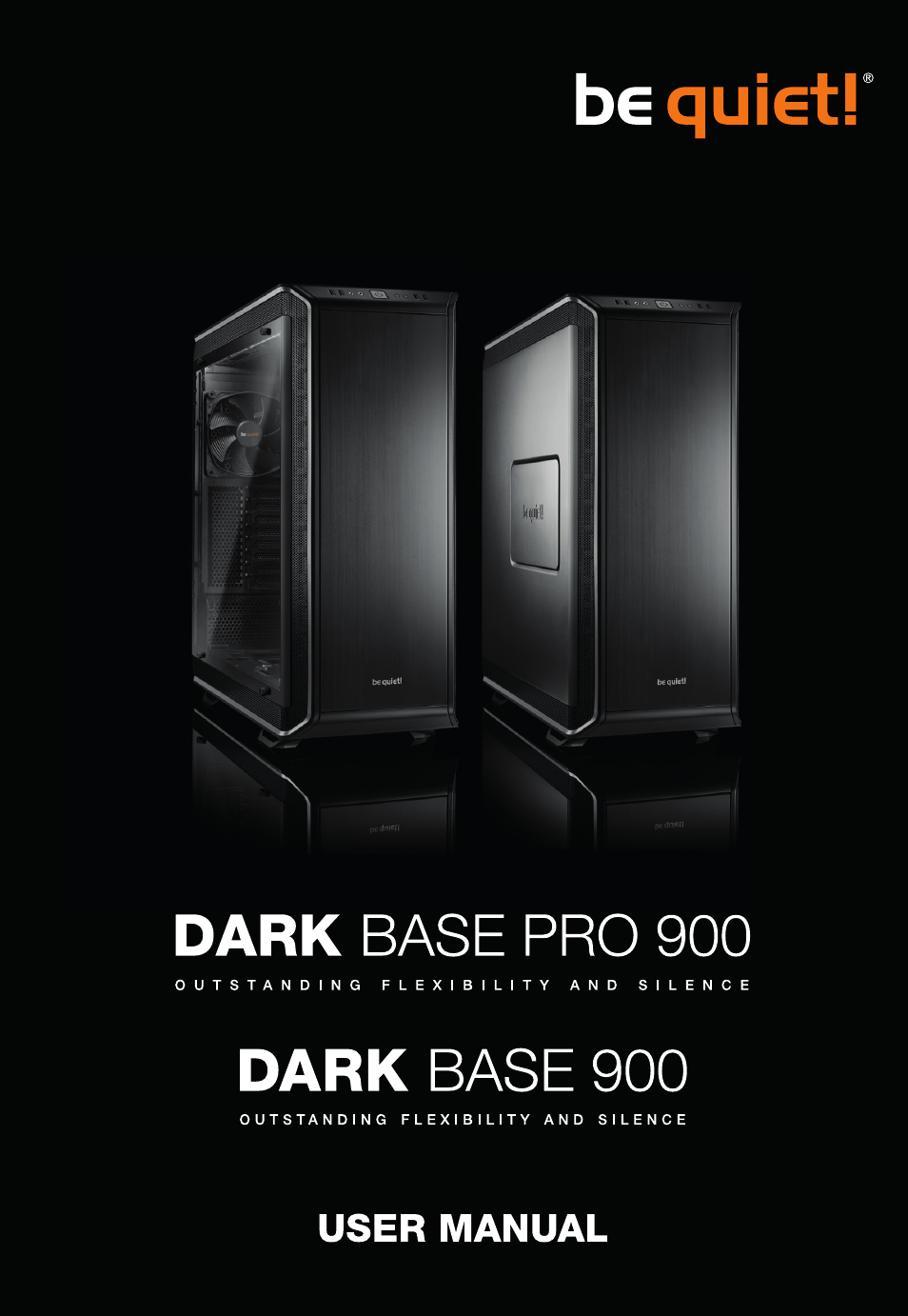 be quiet! Dark Base 900 Full-Tower Case (Silver) User Manual | 76 pages