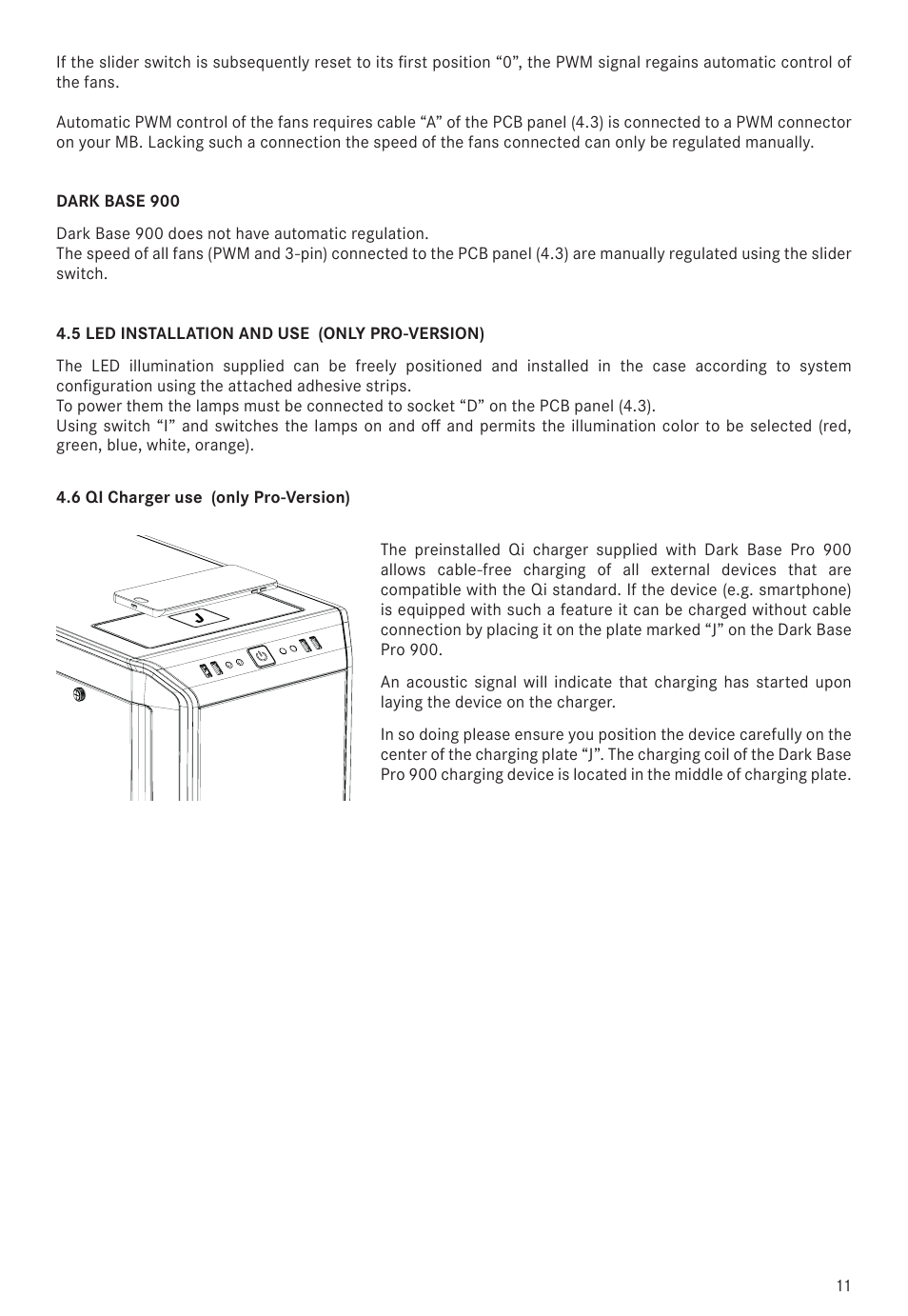 be quiet! Dark Base 900 Full-Tower Case (Silver) User Manual | Page 11 / 76
