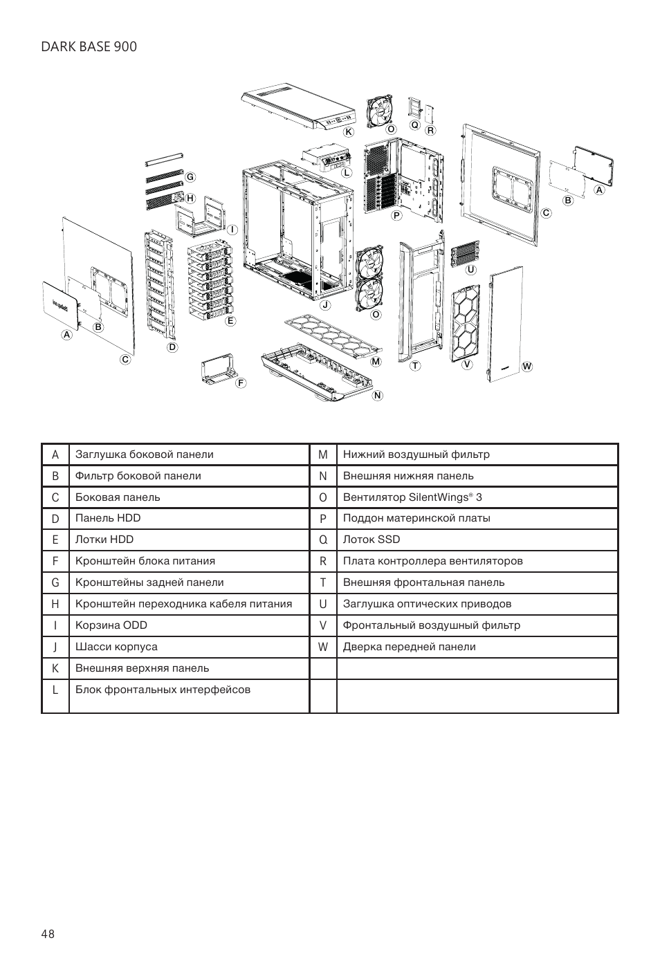 be quiet! Dark Base 900 Full-Tower Case (Silver) User Manual | Page 48 / 76