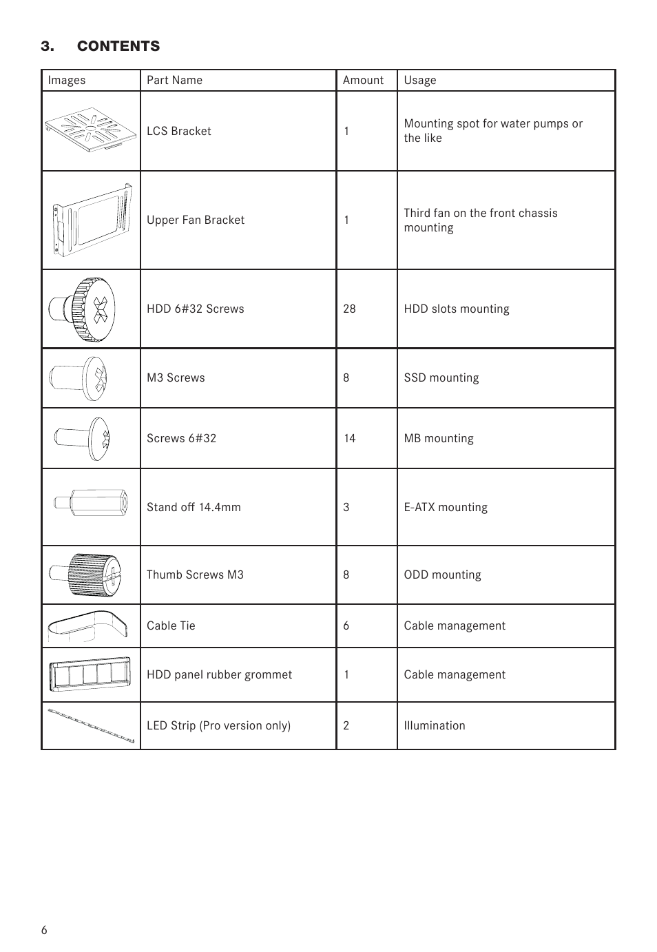 be quiet! Dark Base 900 Full-Tower Case (Silver) User Manual | Page 6 / 76