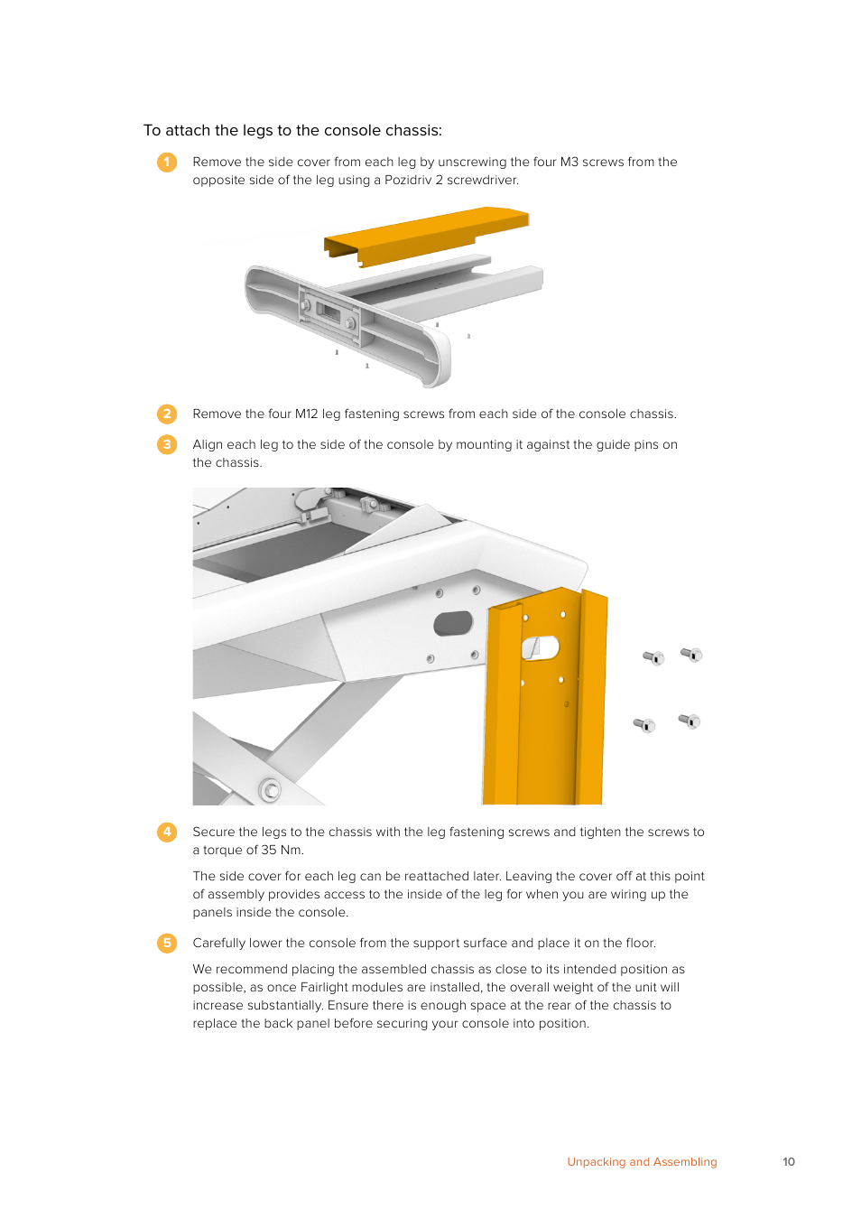 Blackmagic Design Fairlight Console Channel Fader Modular Control Surface User Manual | Page 10 / 320
