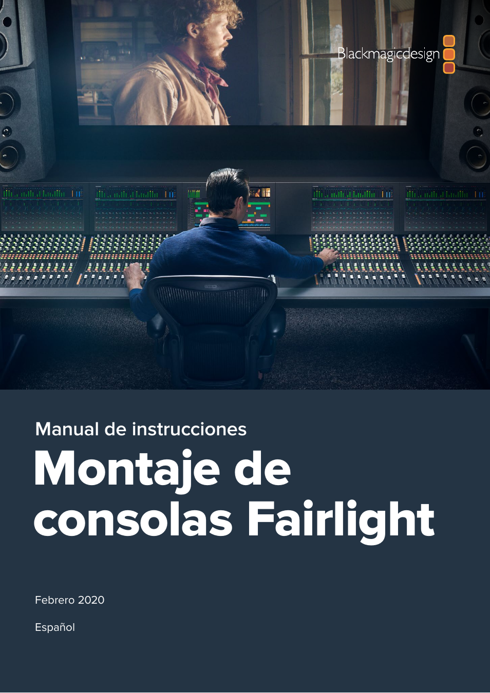 Español, Spañol, Montaje de consolas fairlight | Blackmagic Design Fairlight Console Channel Fader Modular Control Surface User Manual | Page 118 / 320