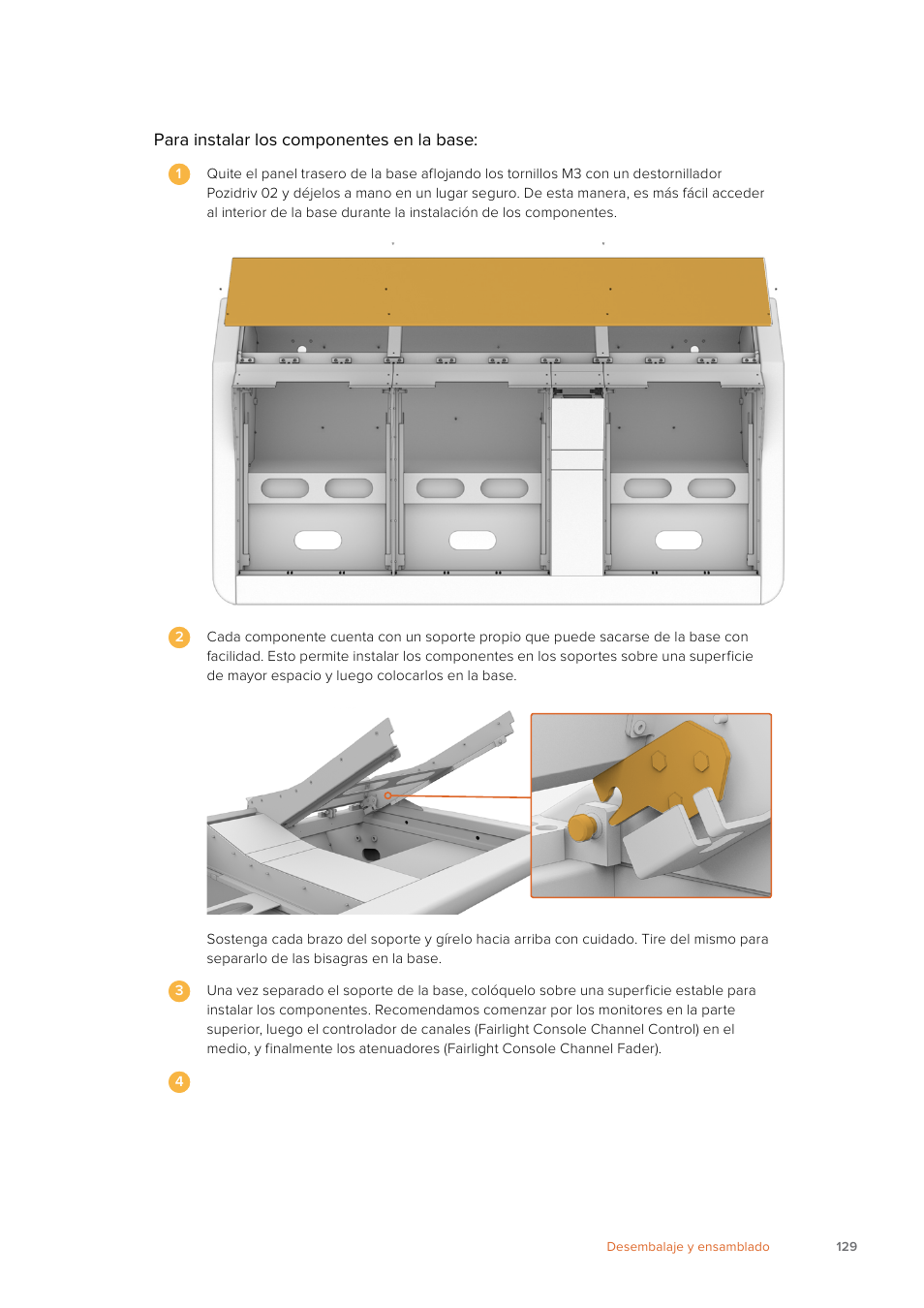 Blackmagic Design Fairlight Console Channel Fader Modular Control Surface User Manual | Page 129 / 320