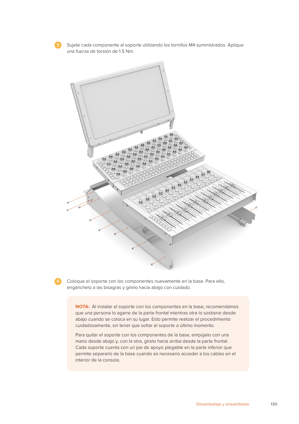 Blackmagic Design Fairlight Console Channel Fader Modular Control Surface User Manual | Page 130 / 320