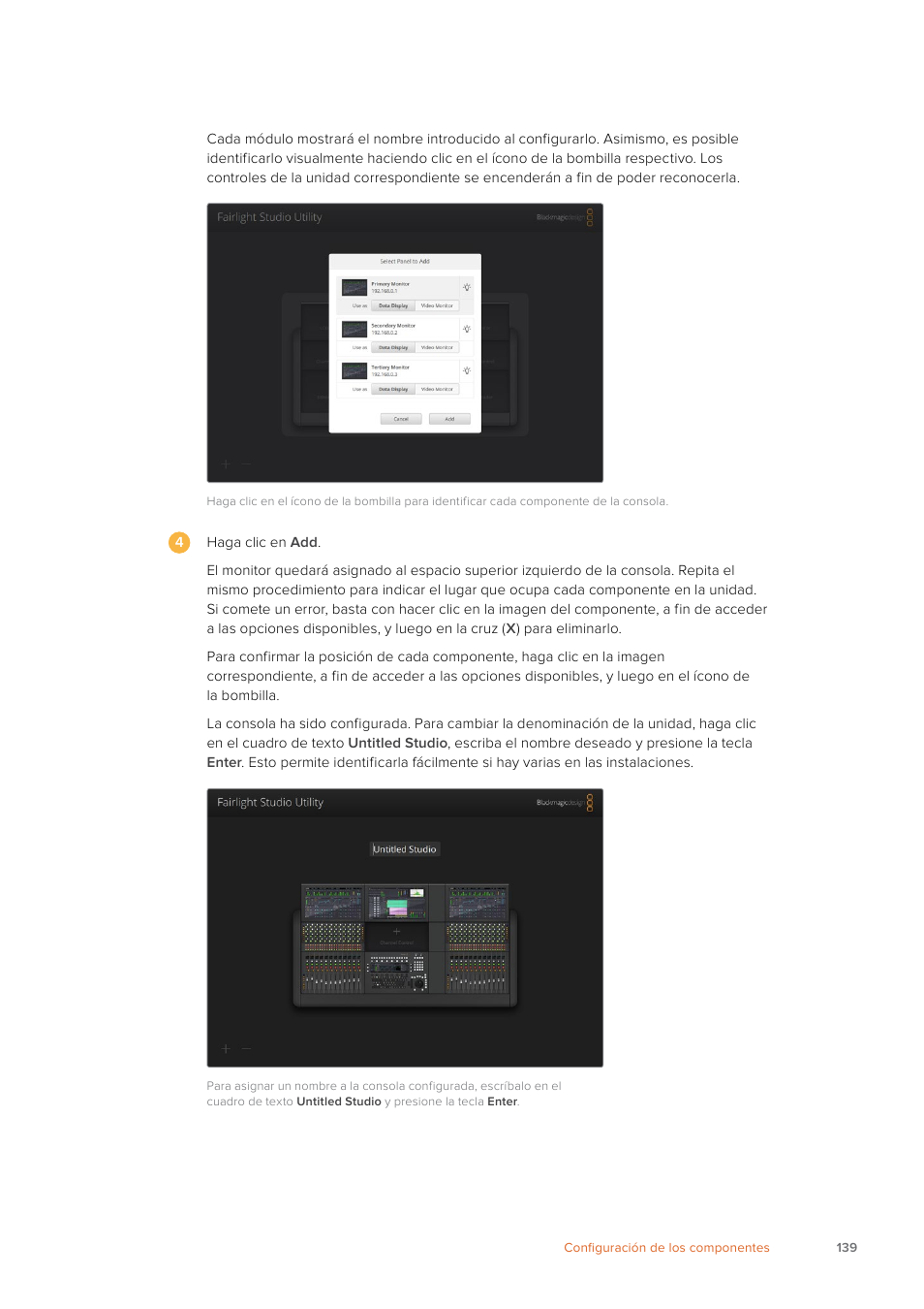 Blackmagic Design Fairlight Console Channel Fader Modular Control Surface User Manual | Page 139 / 320