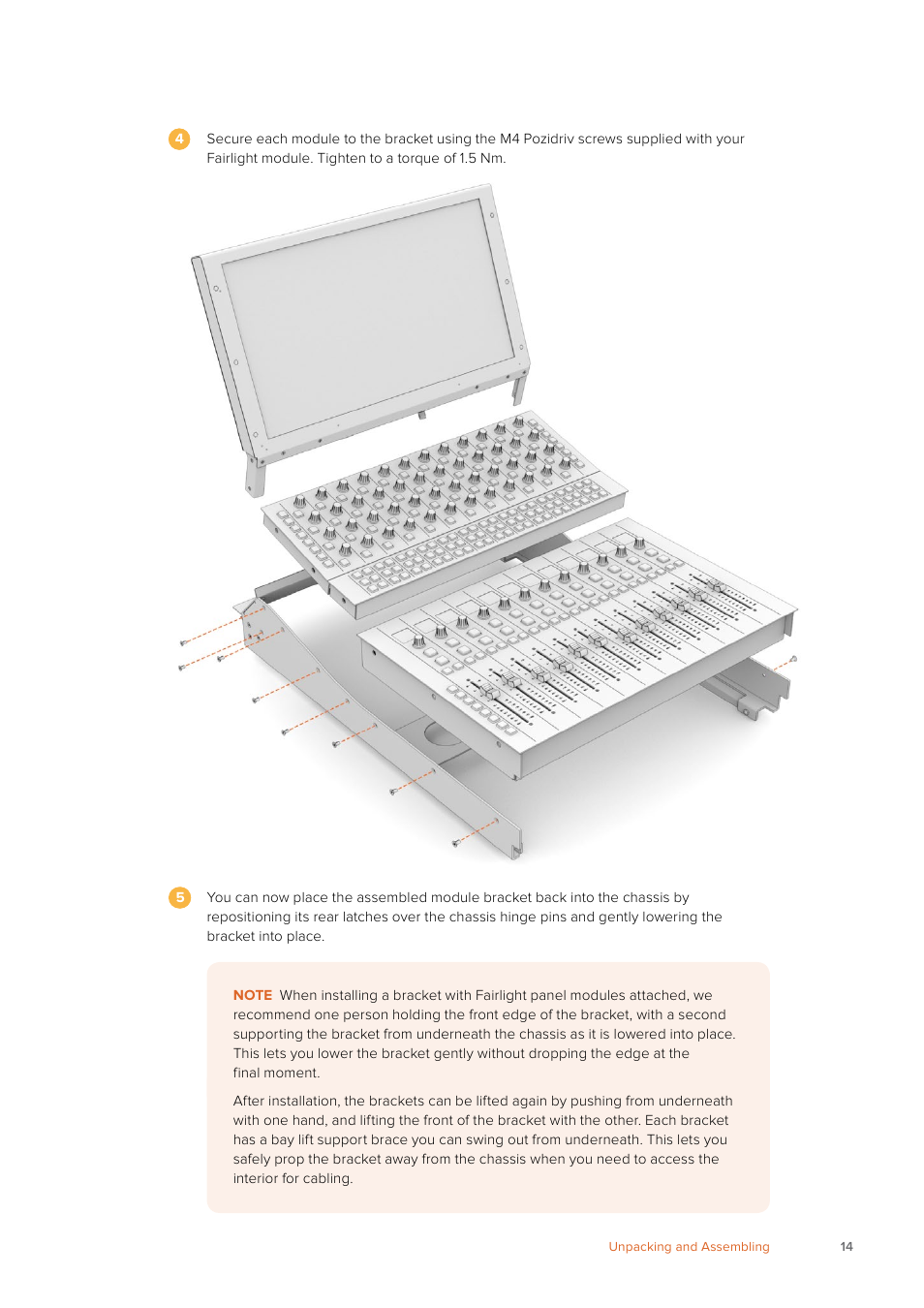 Blackmagic Design Fairlight Console Channel Fader Modular Control Surface User Manual | Page 14 / 320