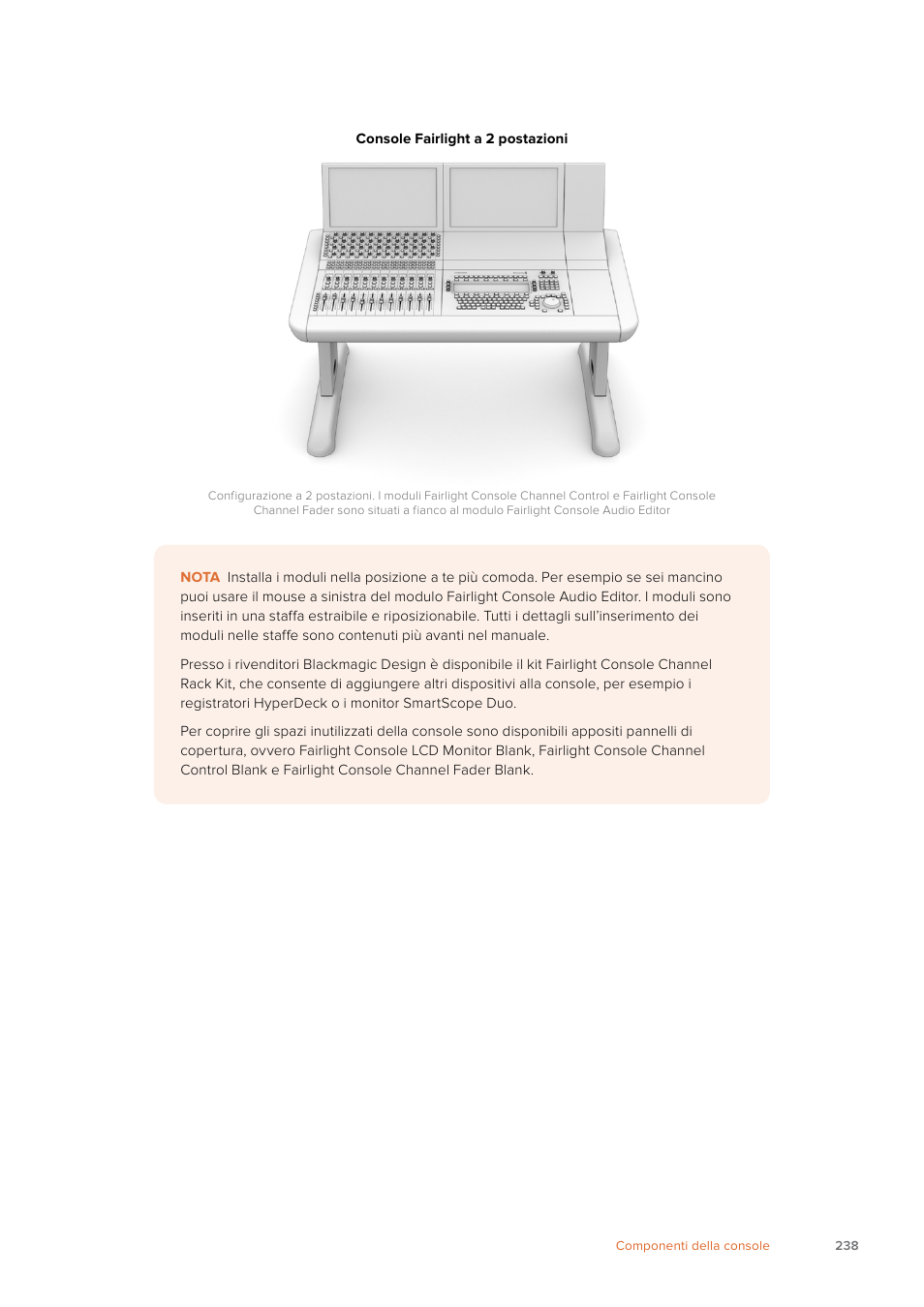 Blackmagic Design Fairlight Console Channel Fader Modular Control Surface User Manual | Page 238 / 320