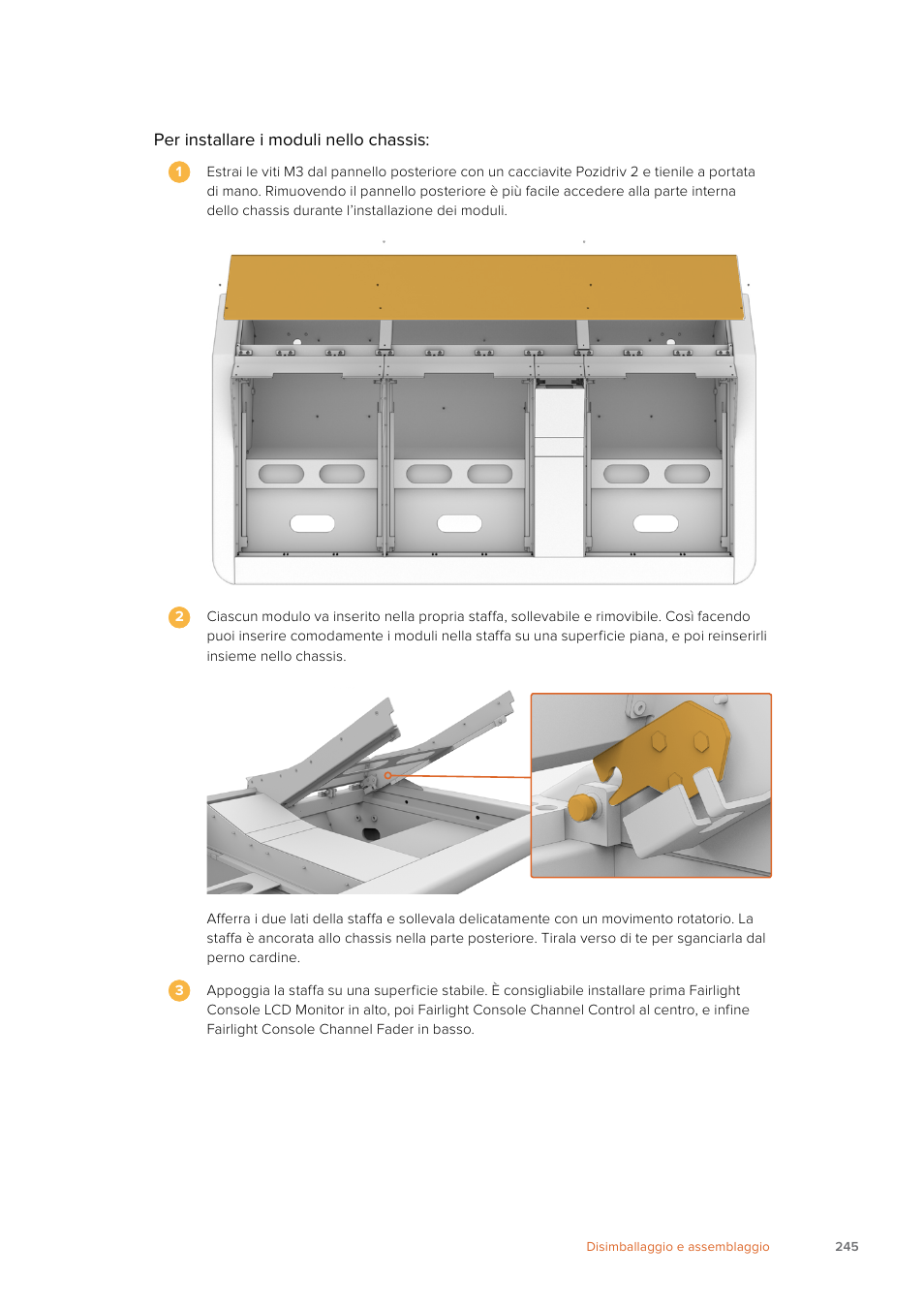 Blackmagic Design Fairlight Console Channel Fader Modular Control Surface User Manual | Page 245 / 320