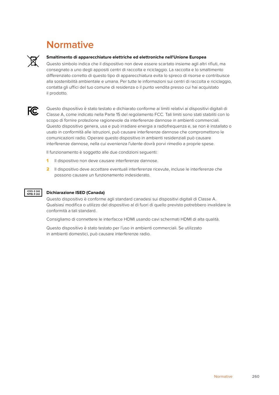 Normative | Blackmagic Design Fairlight Console Channel Fader Modular Control Surface User Manual | Page 260 / 320