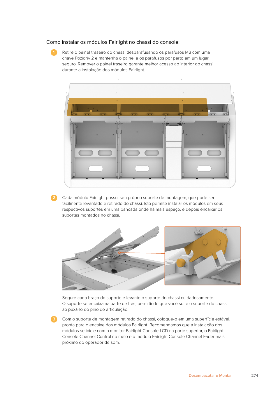 Blackmagic Design Fairlight Console Channel Fader Modular Control Surface User Manual | Page 274 / 320