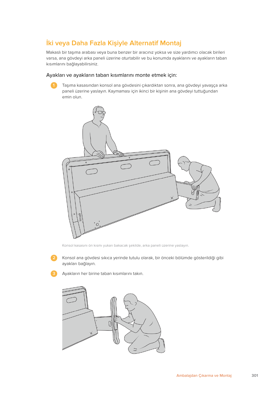 İki veya daha fazla kişiyle alternatif montaj | Blackmagic Design Fairlight Console Channel Fader Modular Control Surface User Manual | Page 301 / 320
