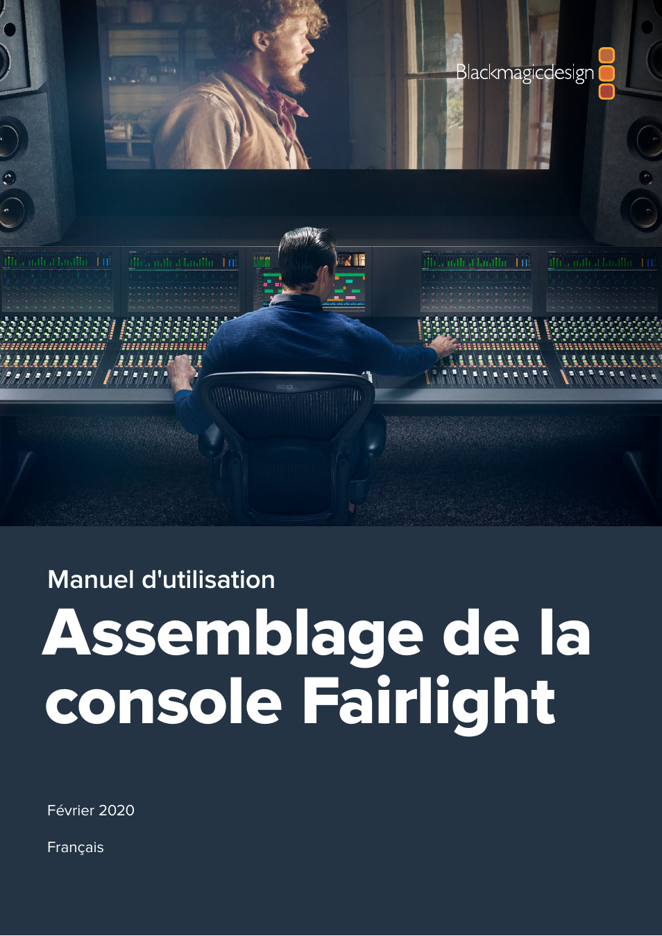 Français, Français, d, Assemblage de la console fairlight | Blackmagic Design Fairlight Console Channel Fader Modular Control Surface User Manual | Page 60 / 320