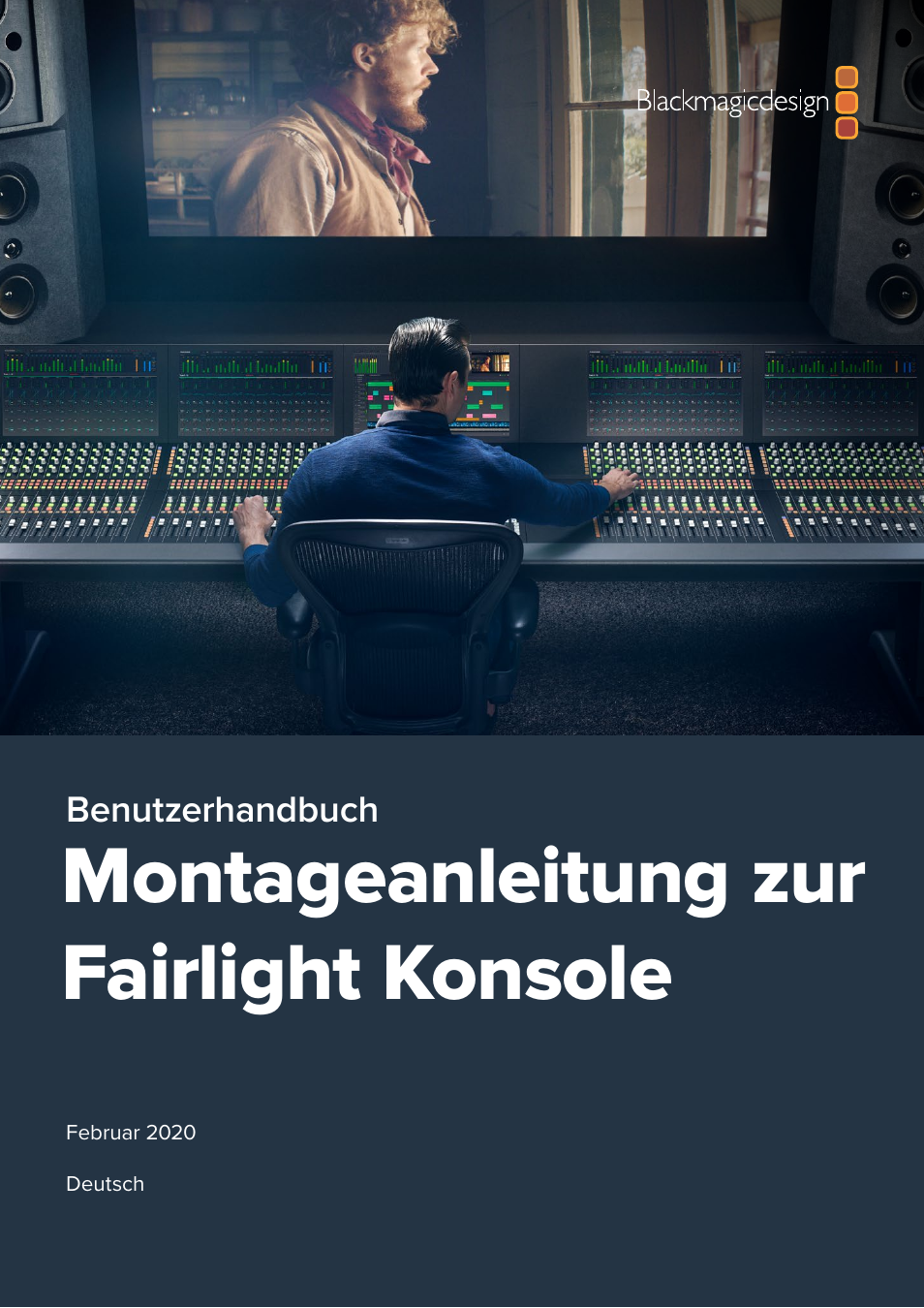 Deutsch, Eutsch, e, Montageanleitung zur fairlight konsole | Blackmagic Design Fairlight Console Channel Fader Modular Control Surface User Manual | Page 89 / 320