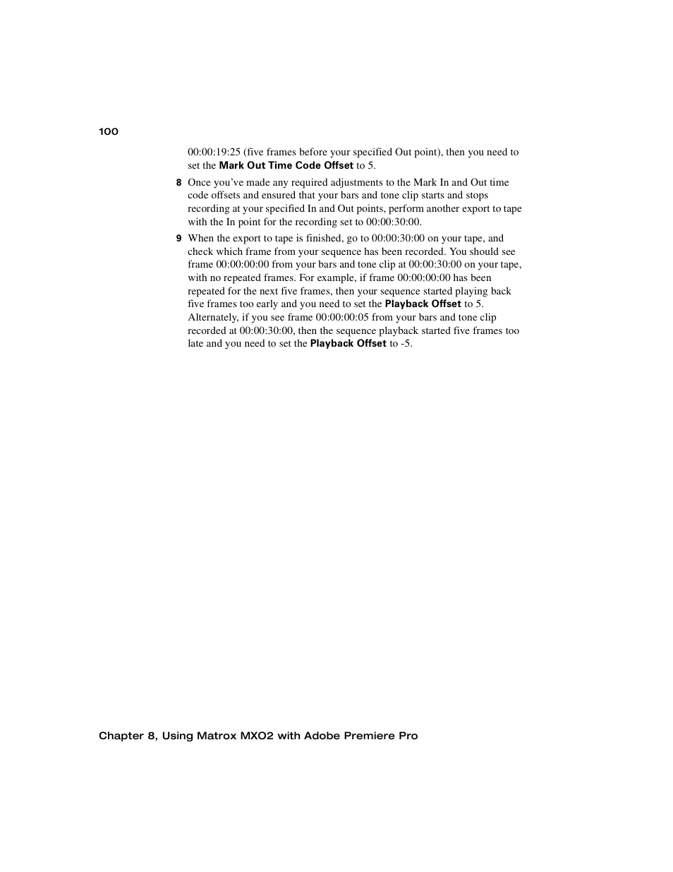 Matrox MXO2 PCIe Host Adapter User Manual | Page 124 / 388