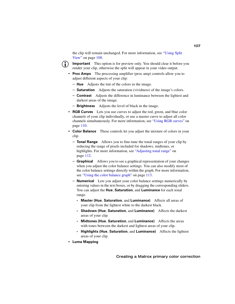 Matrox MXO2 PCIe Host Adapter User Manual | Page 131 / 388