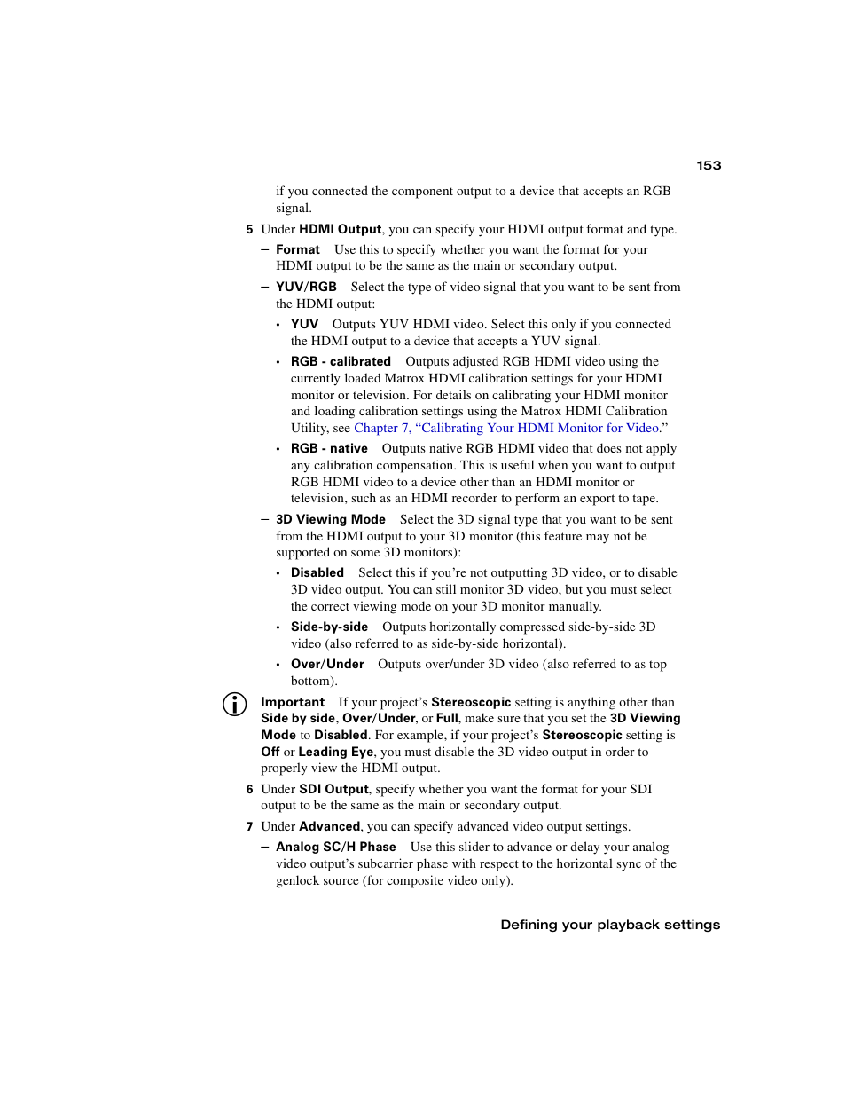 Matrox MXO2 PCIe Host Adapter User Manual | Page 177 / 388