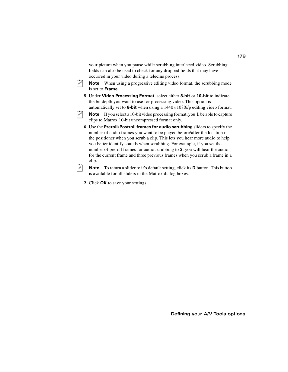 Matrox MXO2 PCIe Host Adapter User Manual | Page 203 / 388