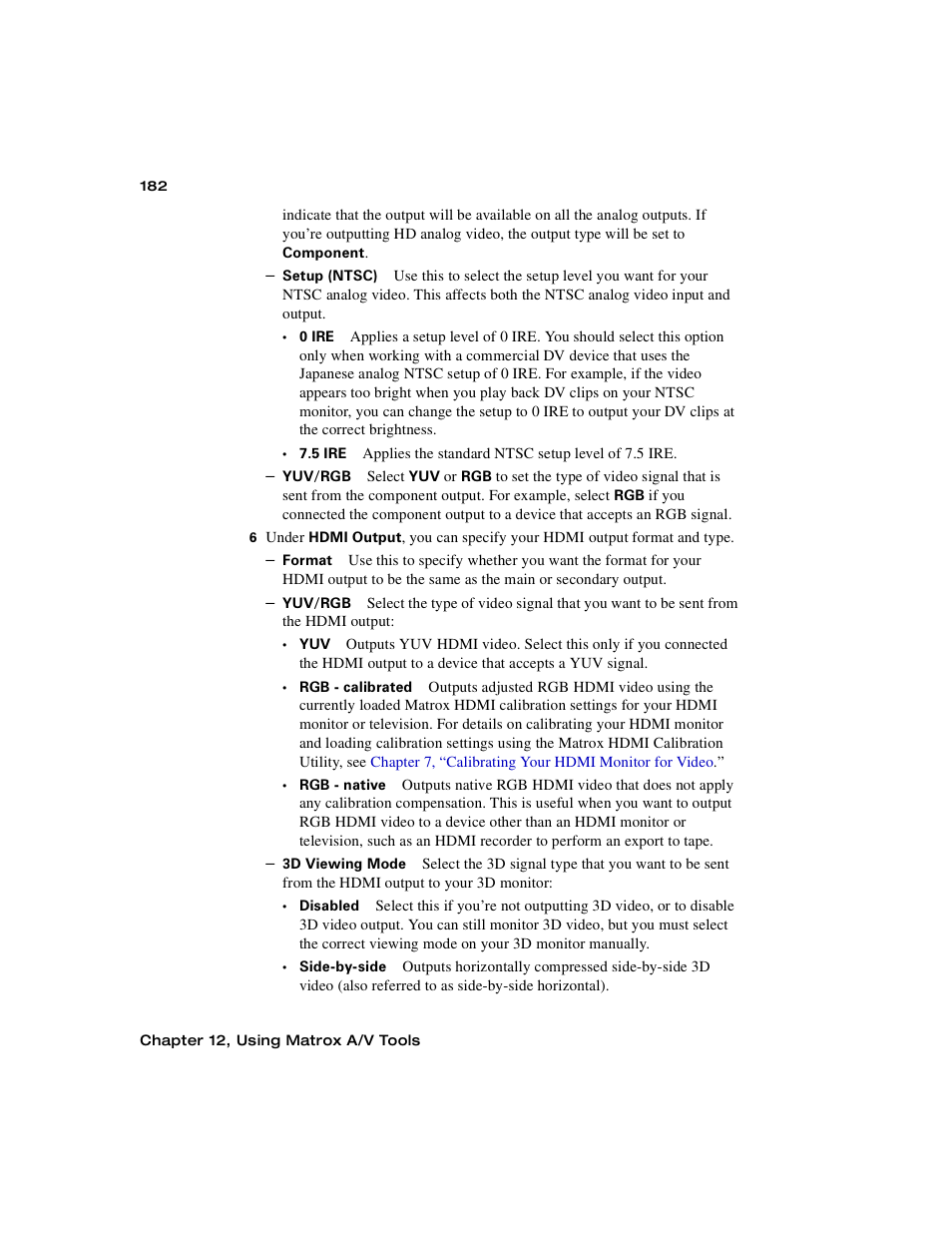 Matrox MXO2 PCIe Host Adapter User Manual | Page 206 / 388