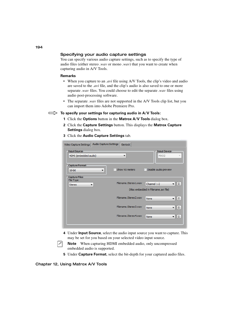 Matrox MXO2 PCIe Host Adapter User Manual | Page 218 / 388