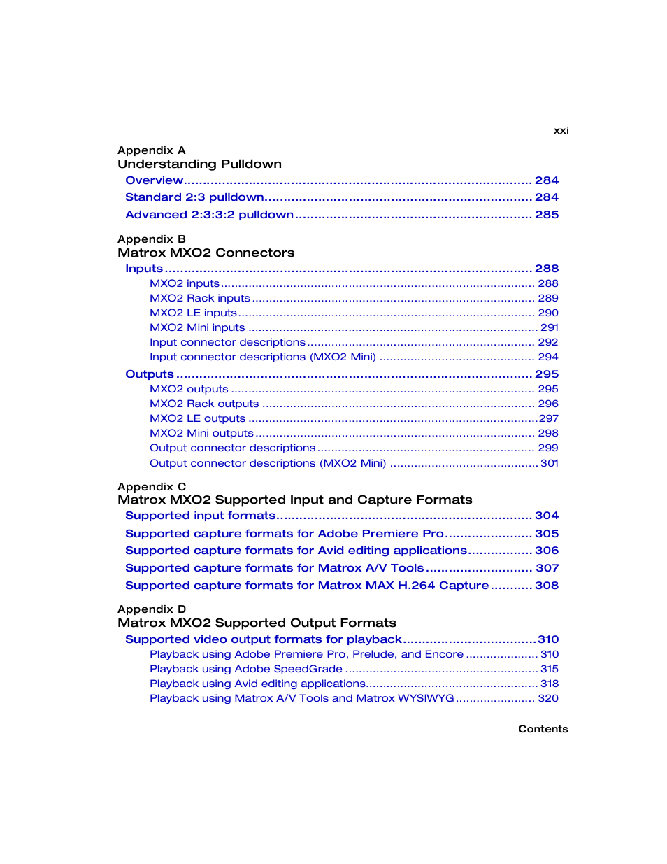 Matrox MXO2 PCIe Host Adapter User Manual | Page 23 / 388