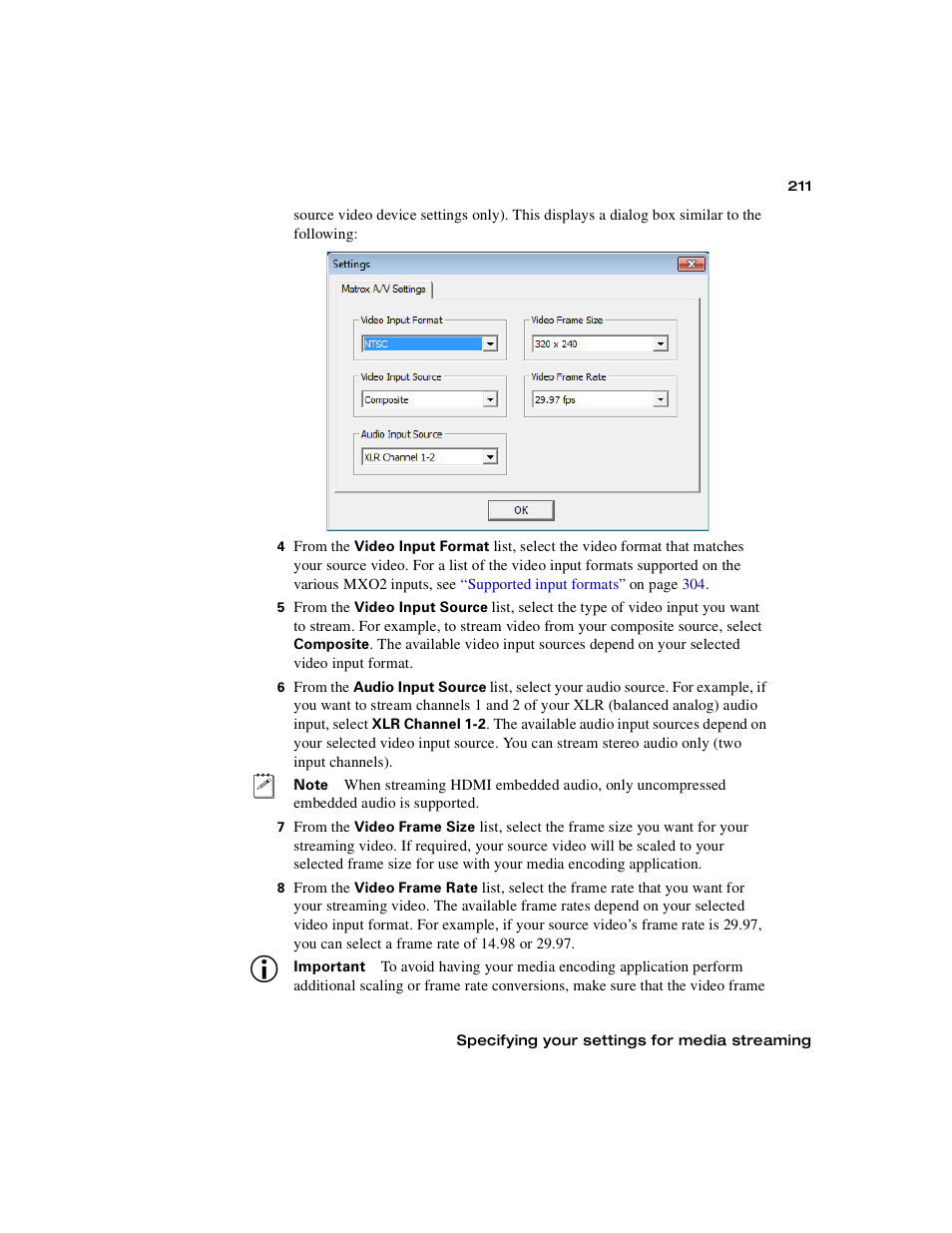 Matrox MXO2 PCIe Host Adapter User Manual | Page 235 / 388