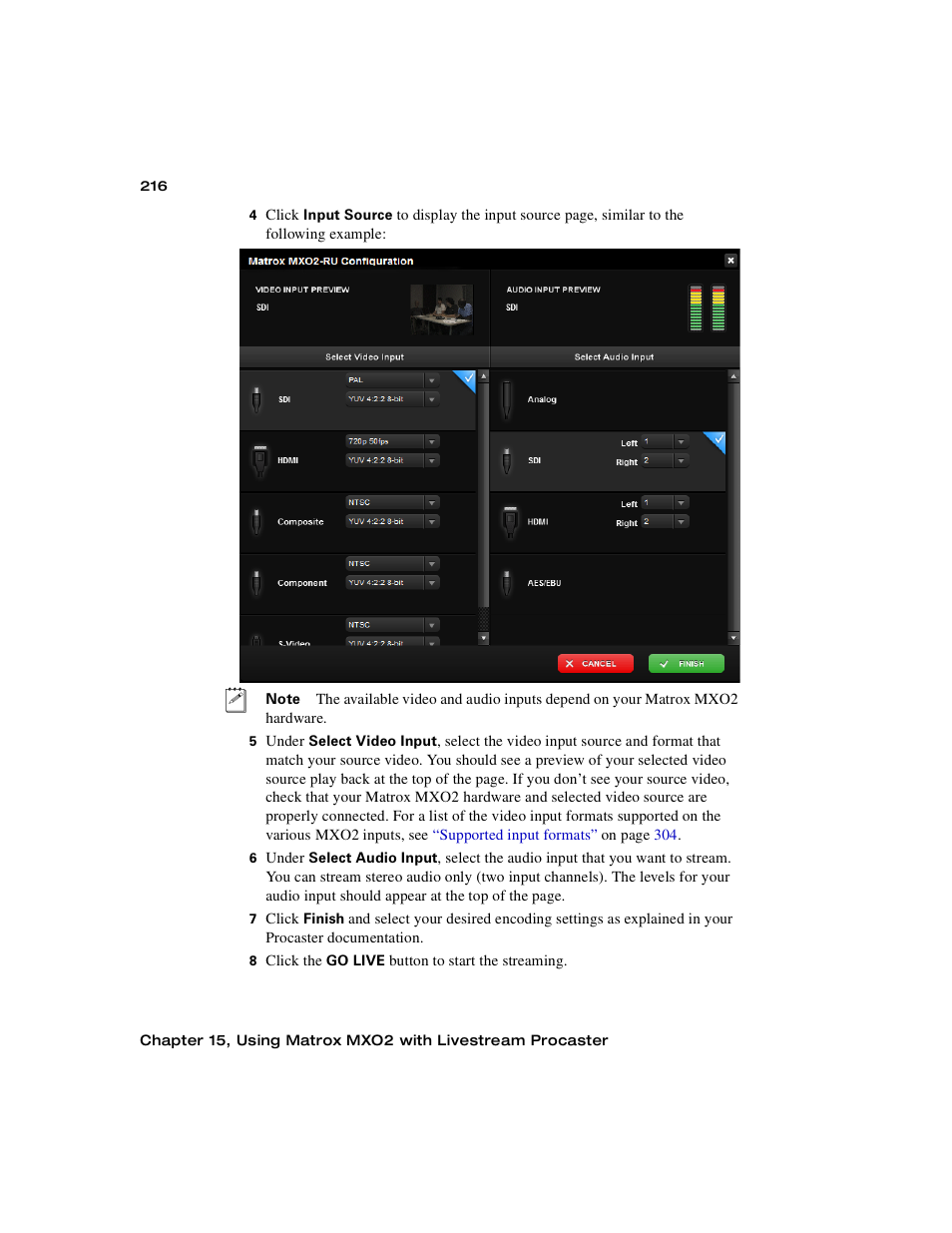 Matrox MXO2 PCIe Host Adapter User Manual | Page 240 / 388