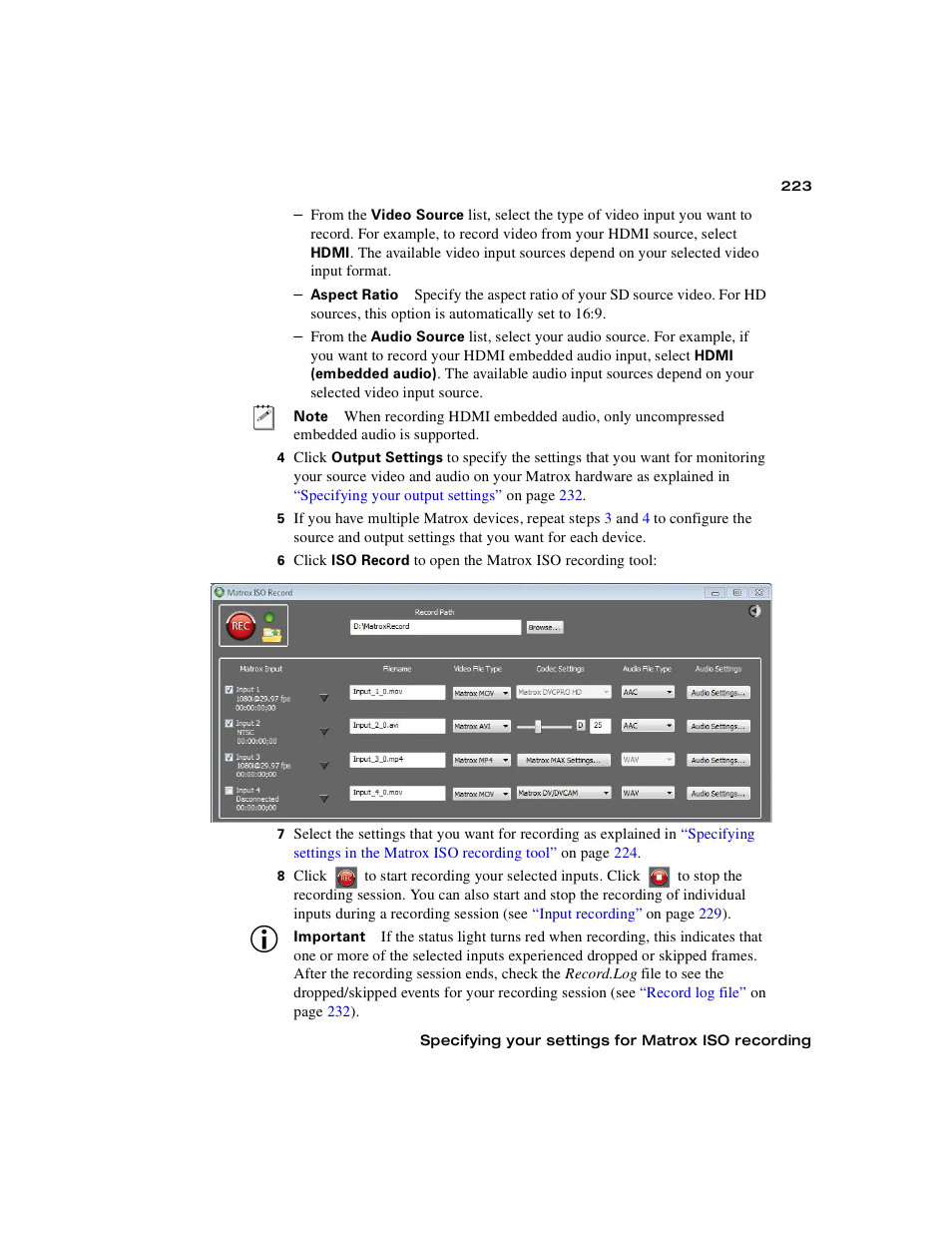 Matrox MXO2 PCIe Host Adapter User Manual | Page 247 / 388