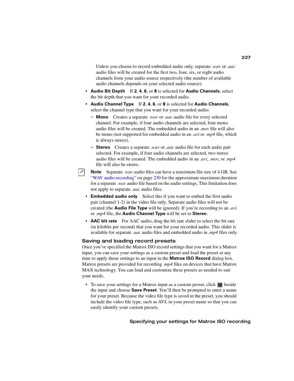 Matrox MXO2 PCIe Host Adapter User Manual | Page 251 / 388