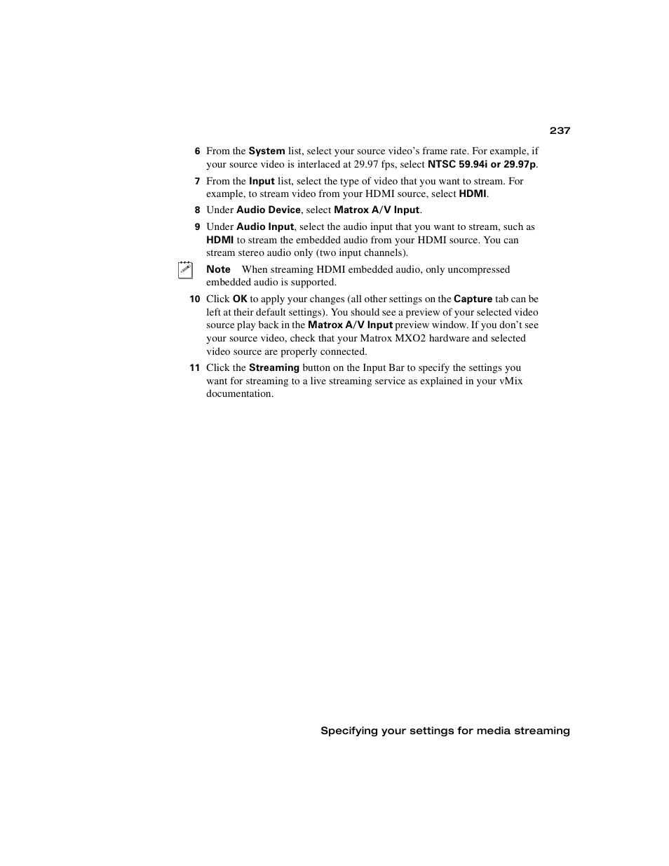 Matrox MXO2 PCIe Host Adapter User Manual | Page 261 / 388