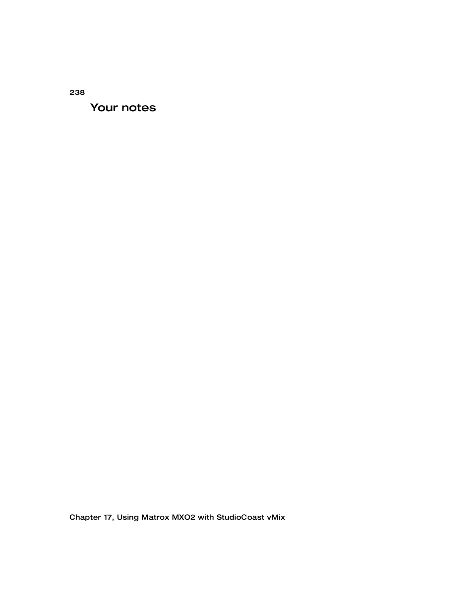 Matrox MXO2 PCIe Host Adapter User Manual | Page 262 / 388