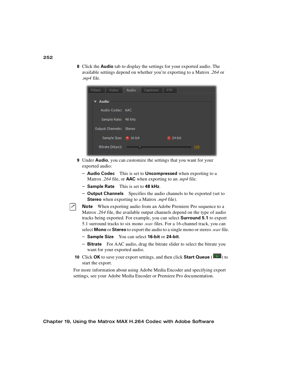 Matrox MXO2 PCIe Host Adapter User Manual | Page 276 / 388