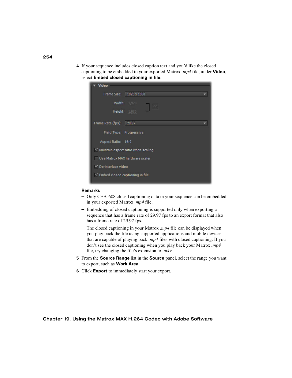 Matrox MXO2 PCIe Host Adapter User Manual | Page 278 / 388