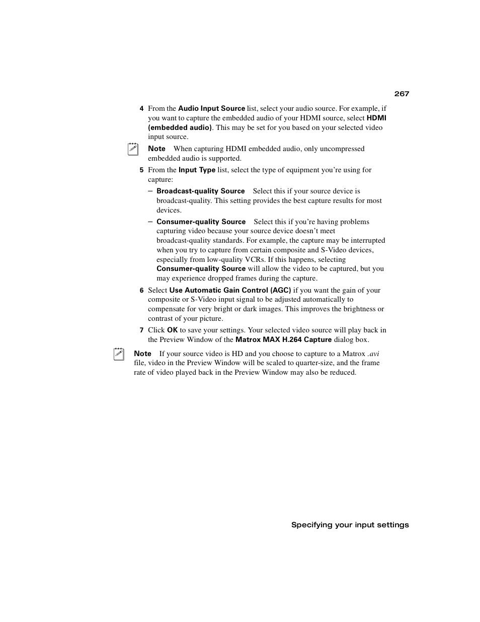 Matrox MXO2 PCIe Host Adapter User Manual | Page 291 / 388