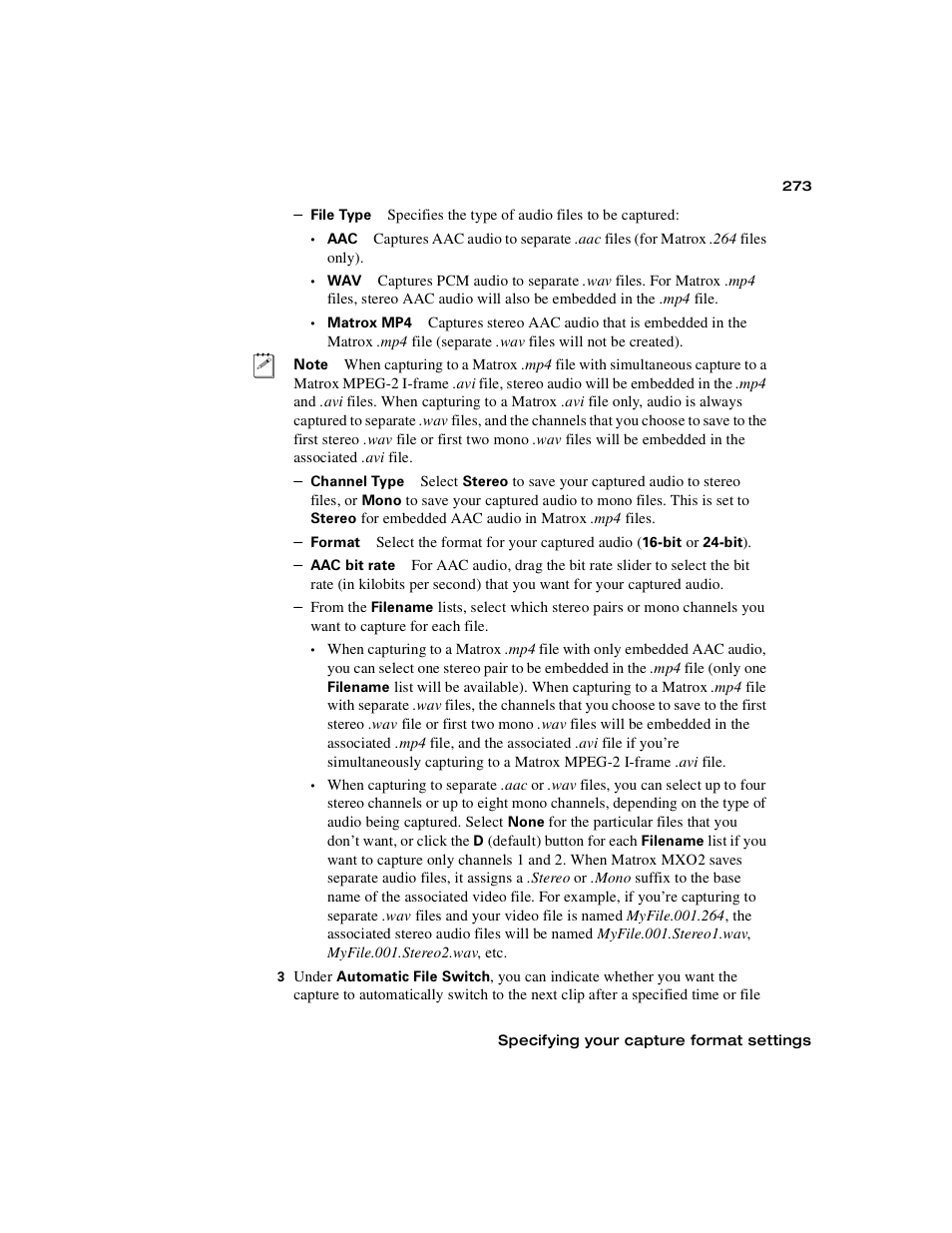 Matrox MXO2 PCIe Host Adapter User Manual | Page 297 / 388