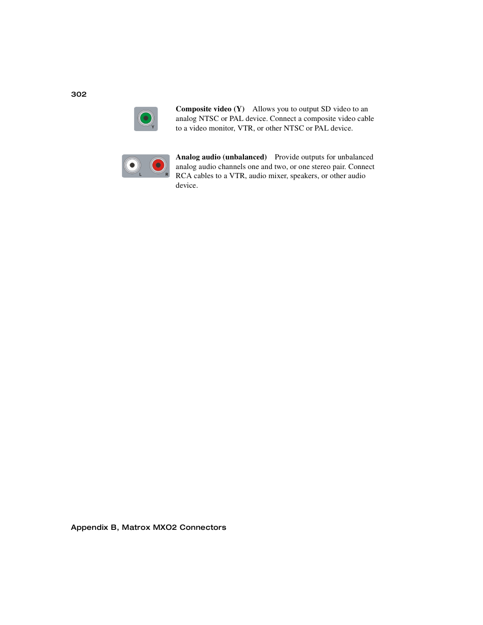 Matrox MXO2 PCIe Host Adapter User Manual | Page 326 / 388