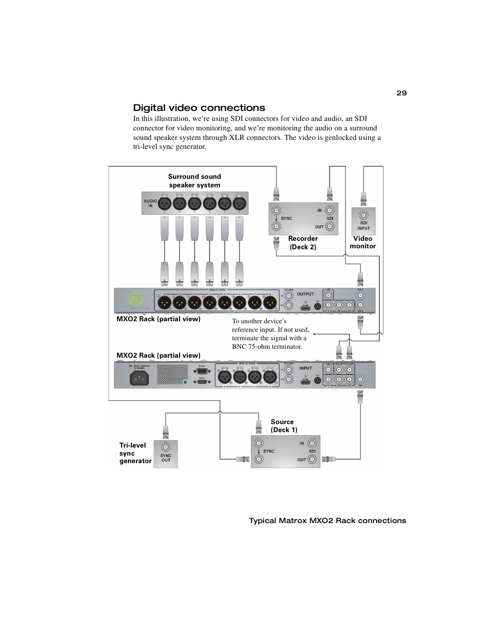 Digital video connections | Matrox MXO2 PCIe Host Adapter User Manual | Page 53 / 388