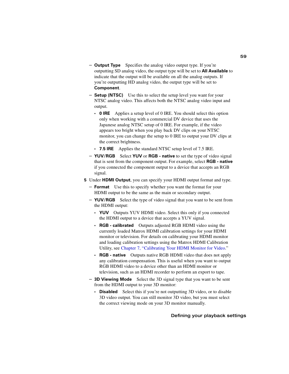 Matrox MXO2 PCIe Host Adapter User Manual | Page 83 / 388