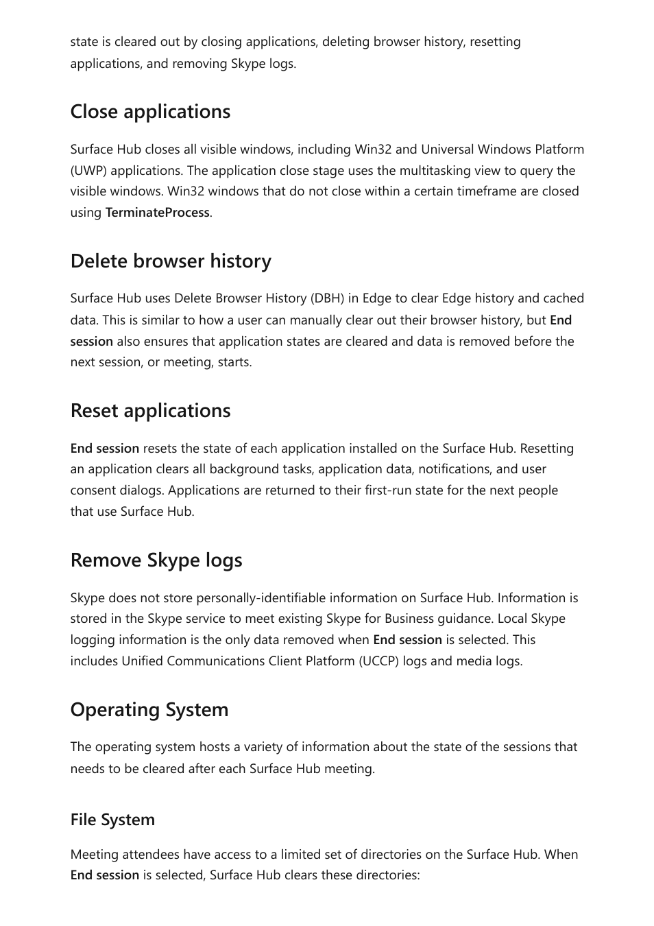 Microsoft Surface Hub 2 SmCamera User Manual | Page 219 / 572