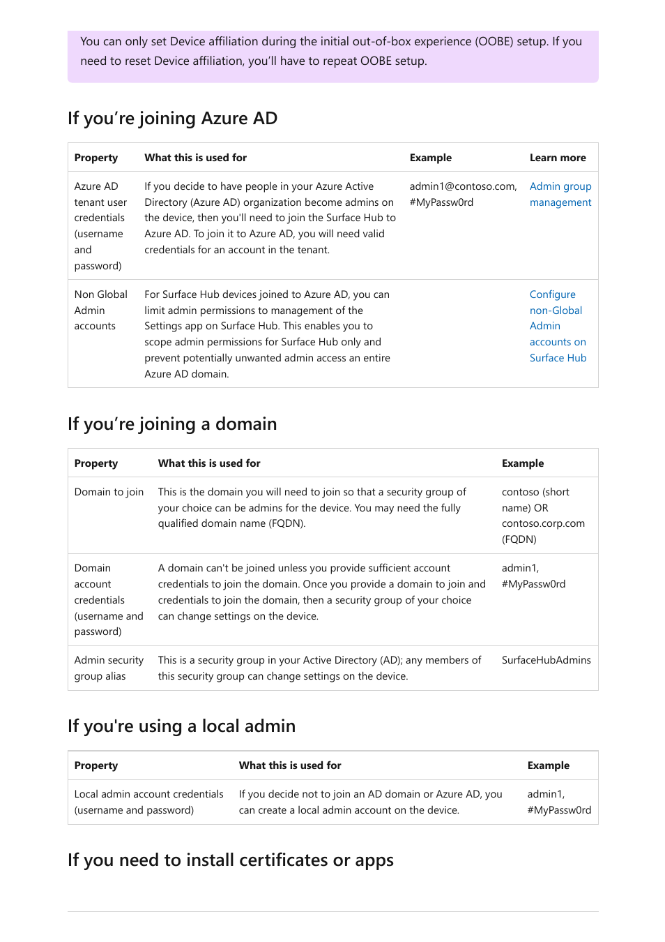 Microsoft Surface Hub 2 SmCamera User Manual | Page 27 / 572