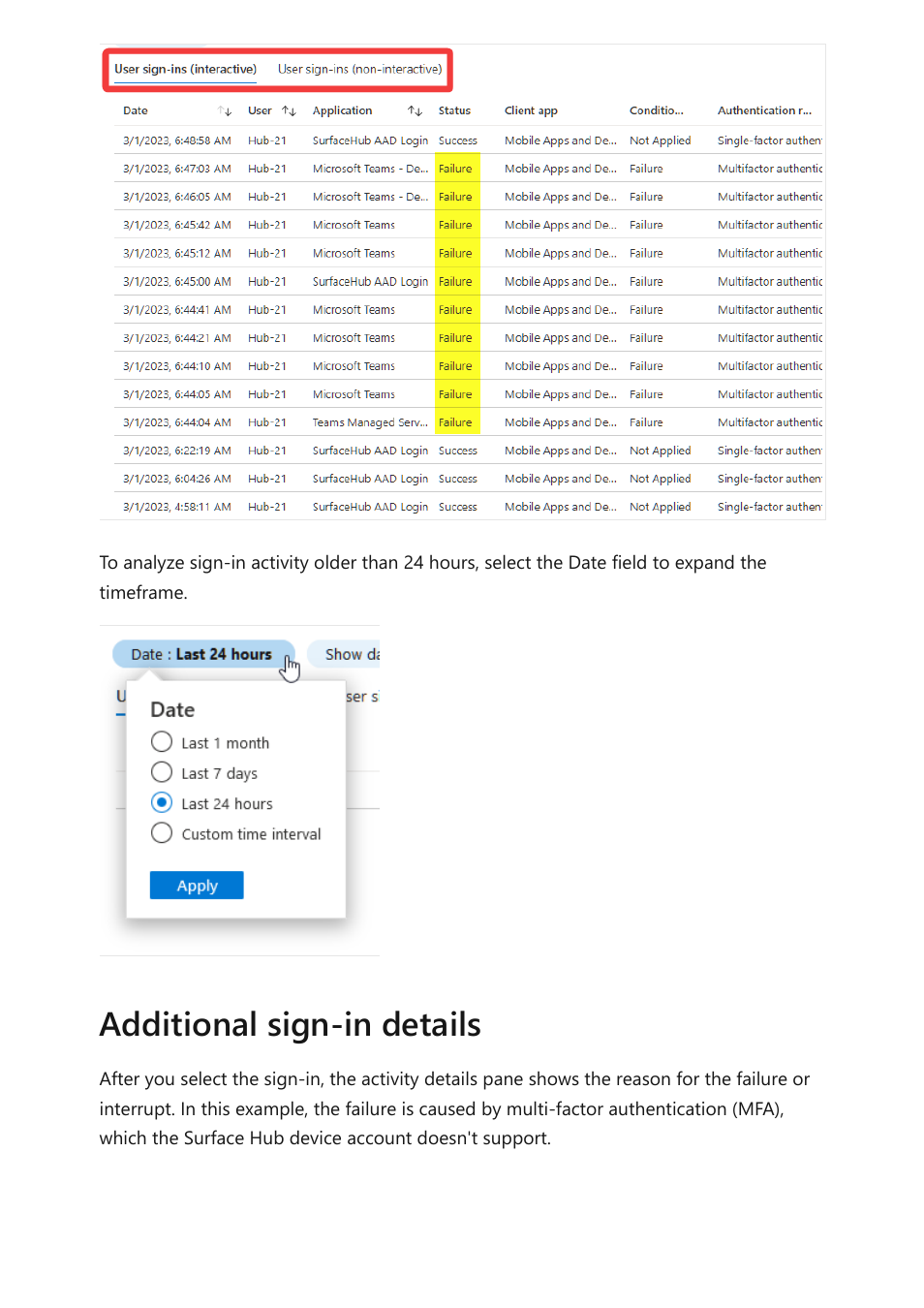 Additional sign-in details | Microsoft Surface Hub 2 SmCamera User Manual | Page 362 / 572