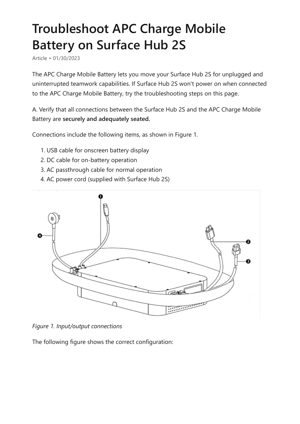 Troubleshoot apc charge mobile battery | Microsoft Surface Hub 2 SmCamera User Manual | Page 473 / 572