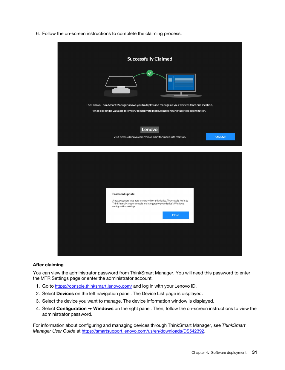 Lenovo ThinkSmCore and IP Controller Kit for Microsoft Teams Rooms User Manual | Page 37 / 106