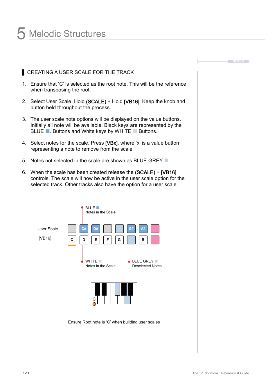 Melodic structures | Torso Electronics T-1 16-Track Algorithmic Desktop Sequencer User Manual | Page 120 / 230