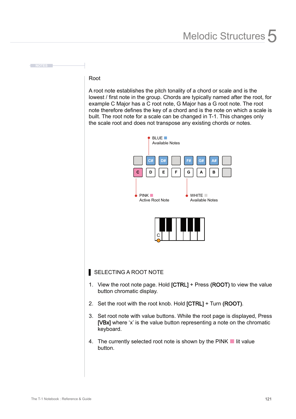 Melodic structures | Torso Electronics T-1 16-Track Algorithmic Desktop Sequencer User Manual | Page 121 / 230