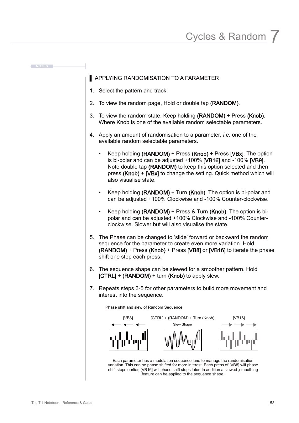 Cycles & random | Torso Electronics T-1 16-Track Algorithmic Desktop Sequencer User Manual | Page 153 / 230