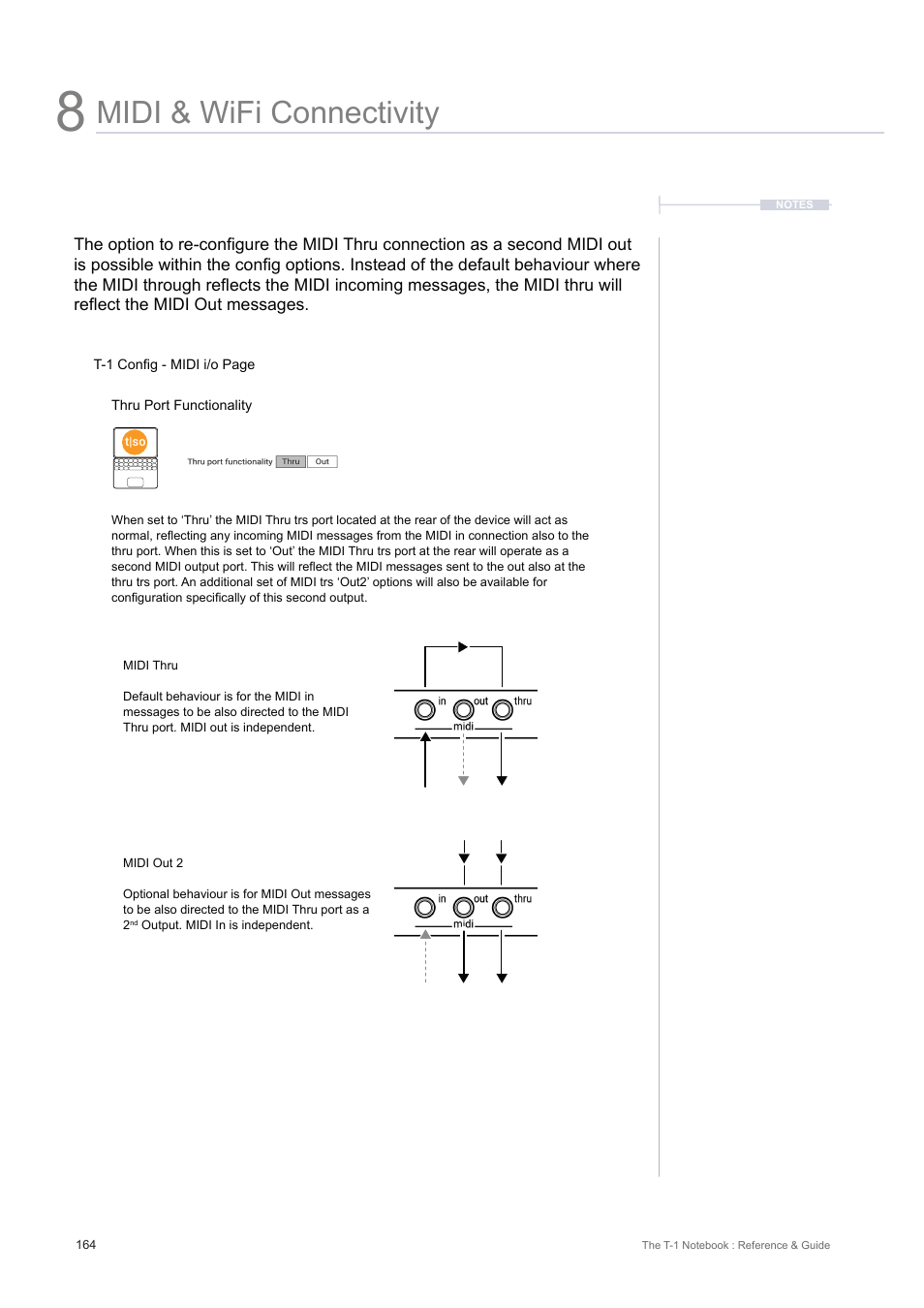 Midi & wifi connectivity | Torso Electronics T-1 16-Track Algorithmic Desktop Sequencer User Manual | Page 164 / 230