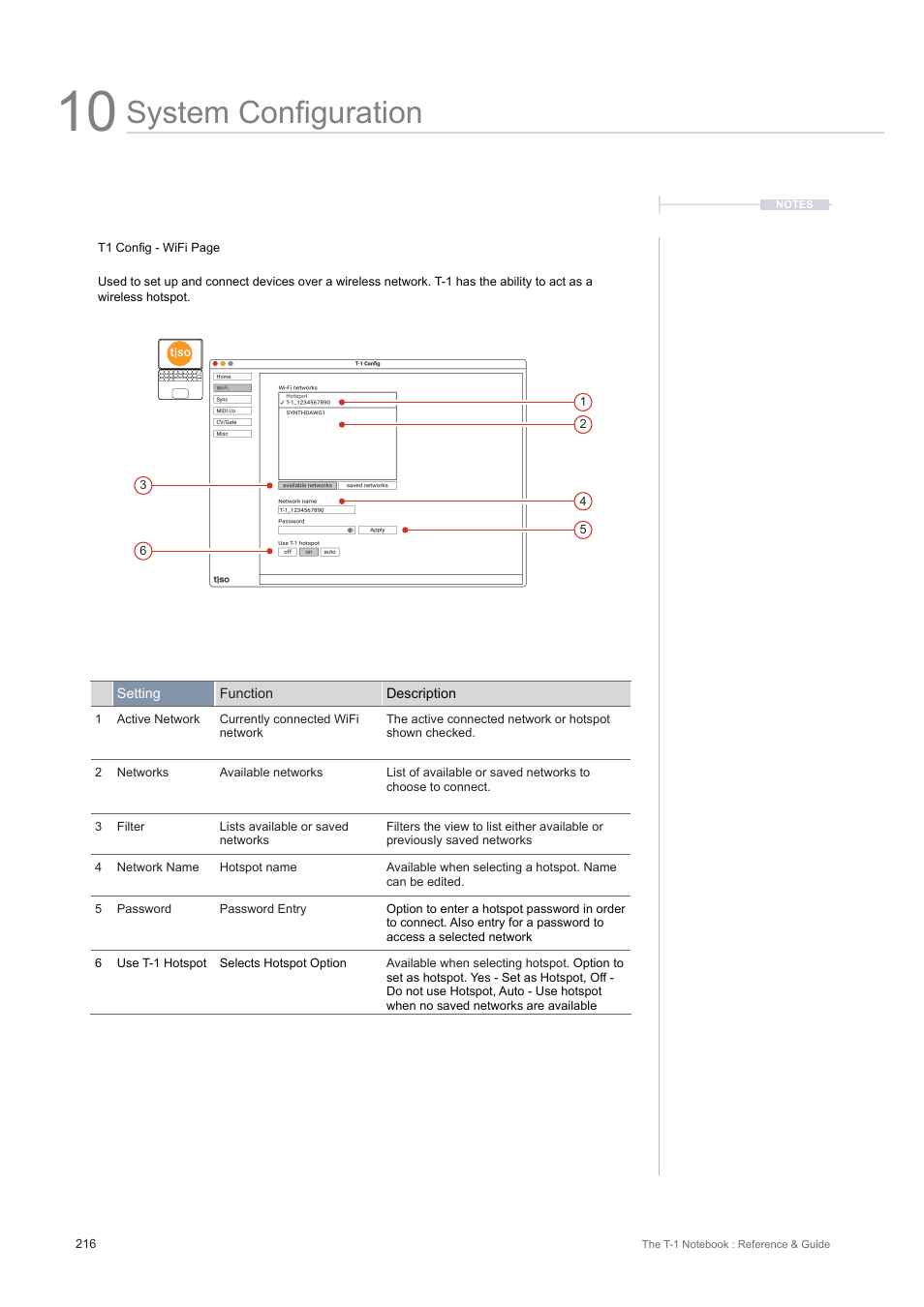 System configuration | Torso Electronics T-1 16-Track Algorithmic Desktop Sequencer User Manual | Page 216 / 230