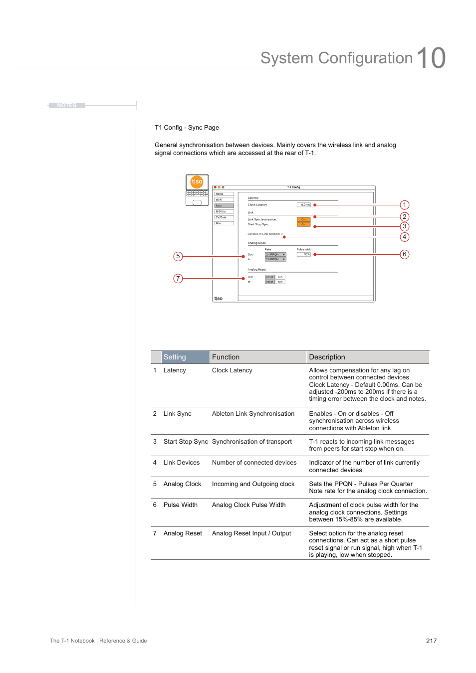 System configuration | Torso Electronics T-1 16-Track Algorithmic Desktop Sequencer User Manual | Page 217 / 230